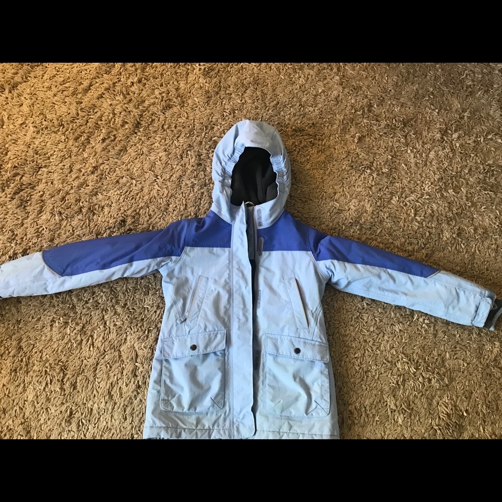 Girls Lands' end Squall parka  s(7-8)